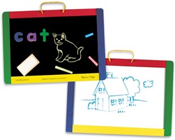 Melissa and doug chalkboard dry 2024 erase board