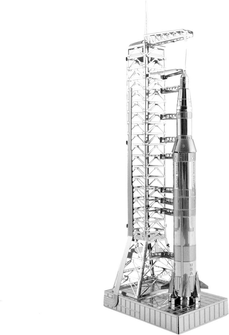 Apollo Saturn V with Gantry by Metal Earth