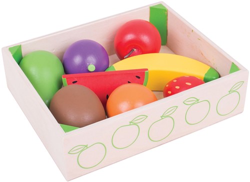 Bigjigs Crate With Fruit