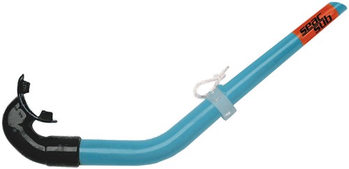 Seac-Sub Snorkel LIX Aqua/mondstu.zwart EPDM Seac