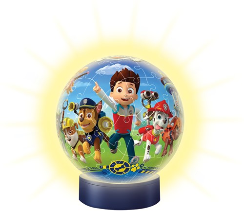 3D Puzzel PAW Patrol Nachtlamp, 72st.