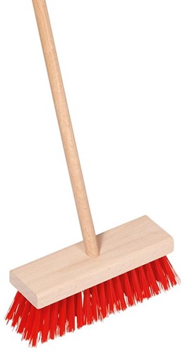 Goki Broom for children, synthetic bristles