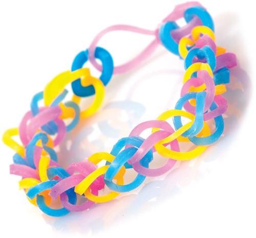 Keycraft Dsp Make your own: Loom bracelet (12 pcs). 5+