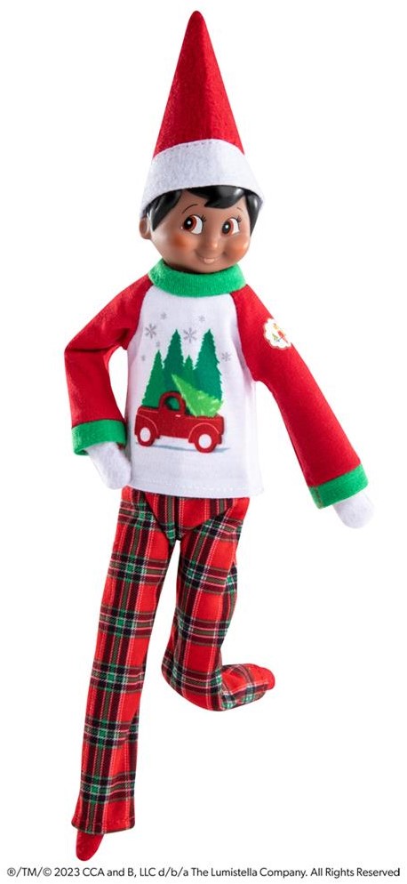 ELF ON THE SHELF The Elf On The Shelf Trees And Farm Pajamas