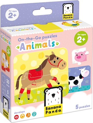 Banana Panda On-the-Go Puzzle Animals 2+