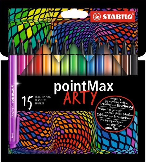 Stabilo Arty Pointmax Pens 18 Piece Set