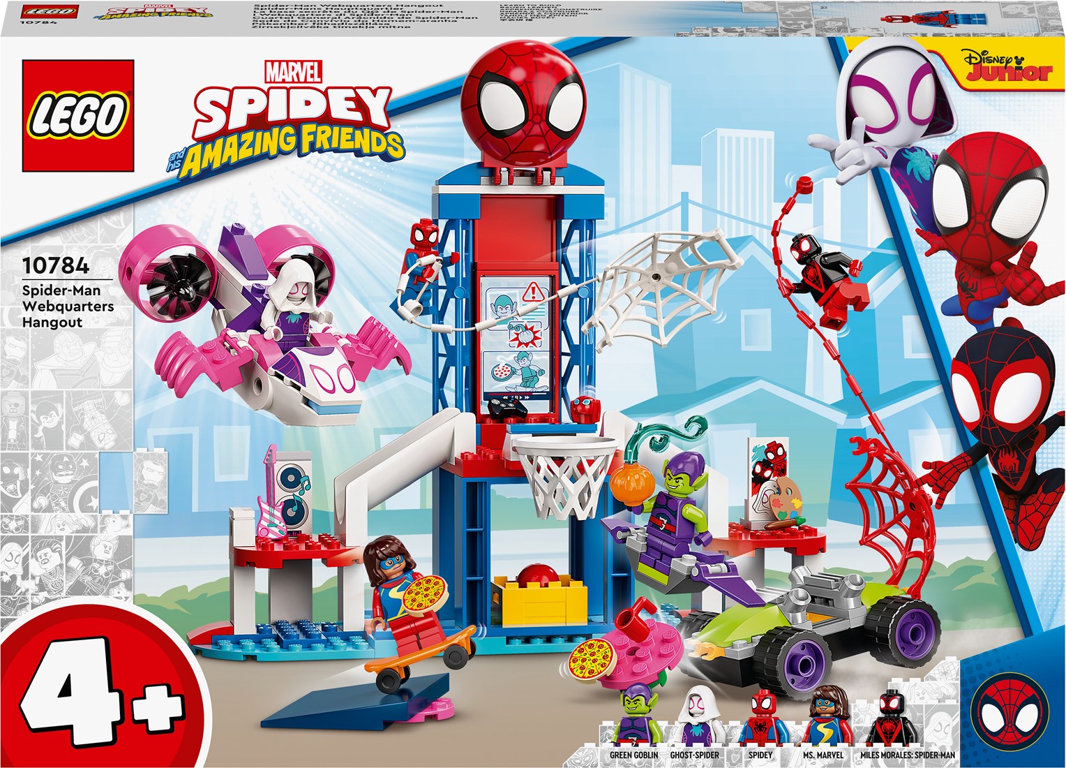 LEGO Marvel Super Heroes Spider-Man Web attack base encounter