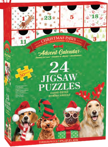 Eurographics Advent Calendar - Christmas Paws