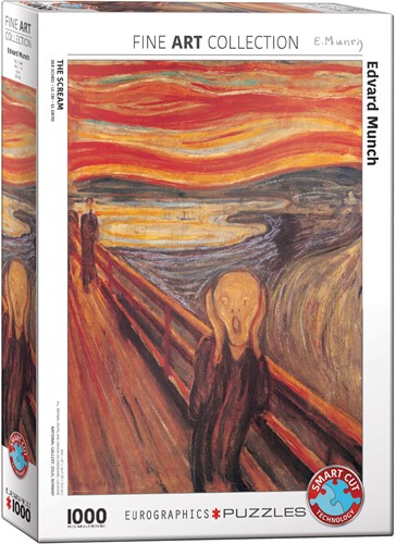 Eurographics The Scream - Edvard Munch (1000)