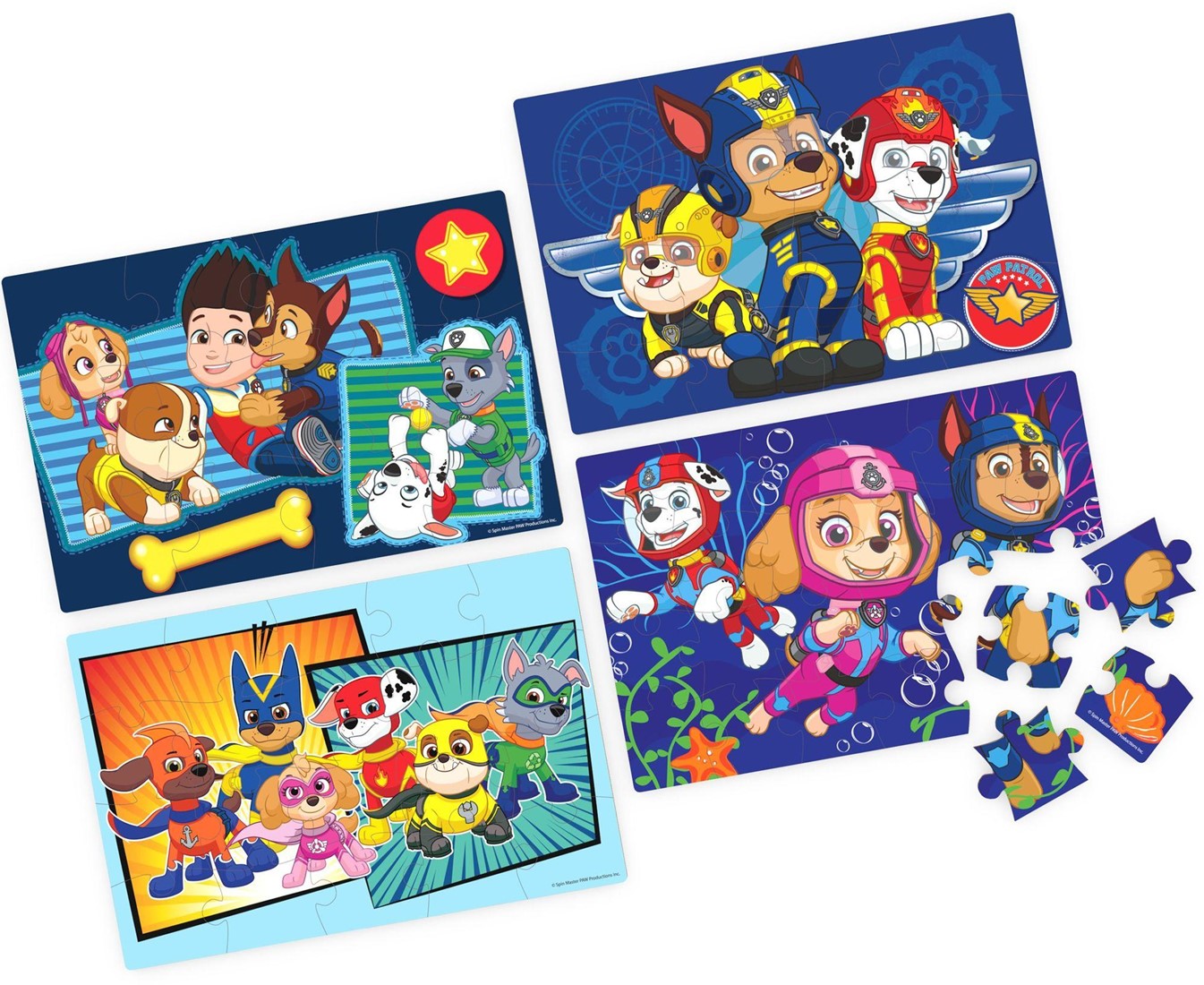 Ravensburger Paw Patrol puzzle pour enfants 4 puzzles - 12+16+20+