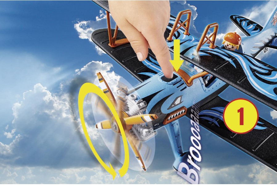 Playmobil Stunt Show Air Stunt Show double-decker Phoenix - 70831