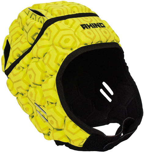 Rhino Pro Head Guard Junior Yellow - S